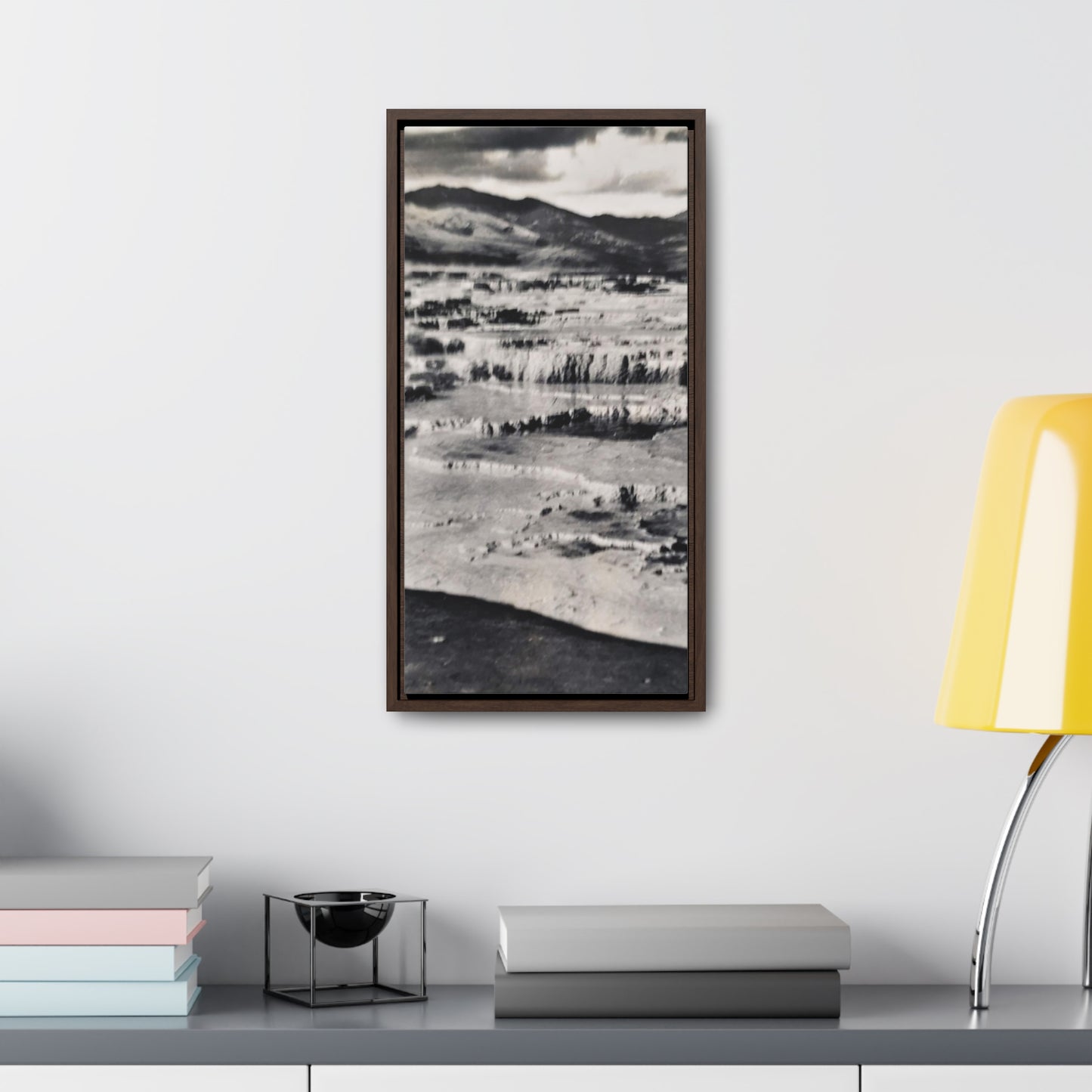 Springs at Jupiter Terrace Yellowstone Gallery Canvas Wraps, Vertical Frame