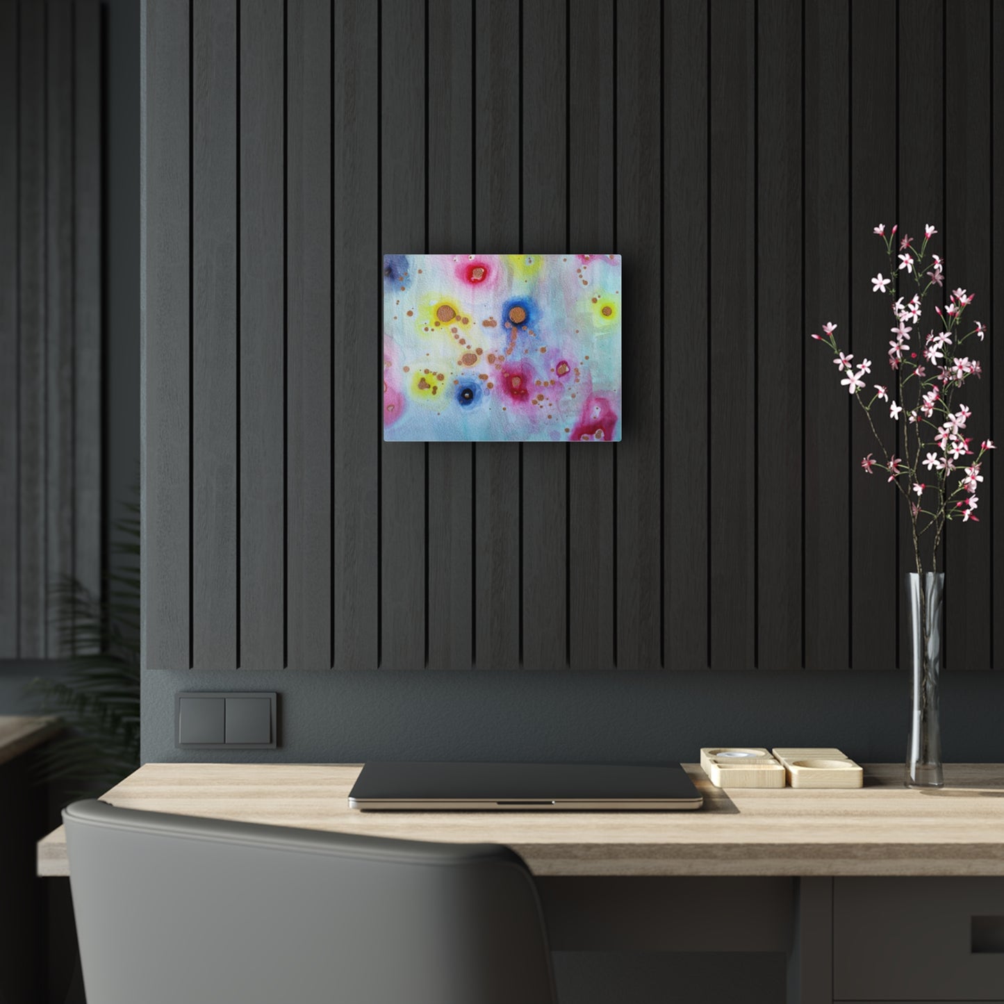 Raining Blooms Acrylic Prints