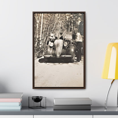 After The Black Hills 1939 Gallery Canvas Wraps Vertical Frame 16″ x 24″ Premium Gallery Wraps (1.25″) Walnut