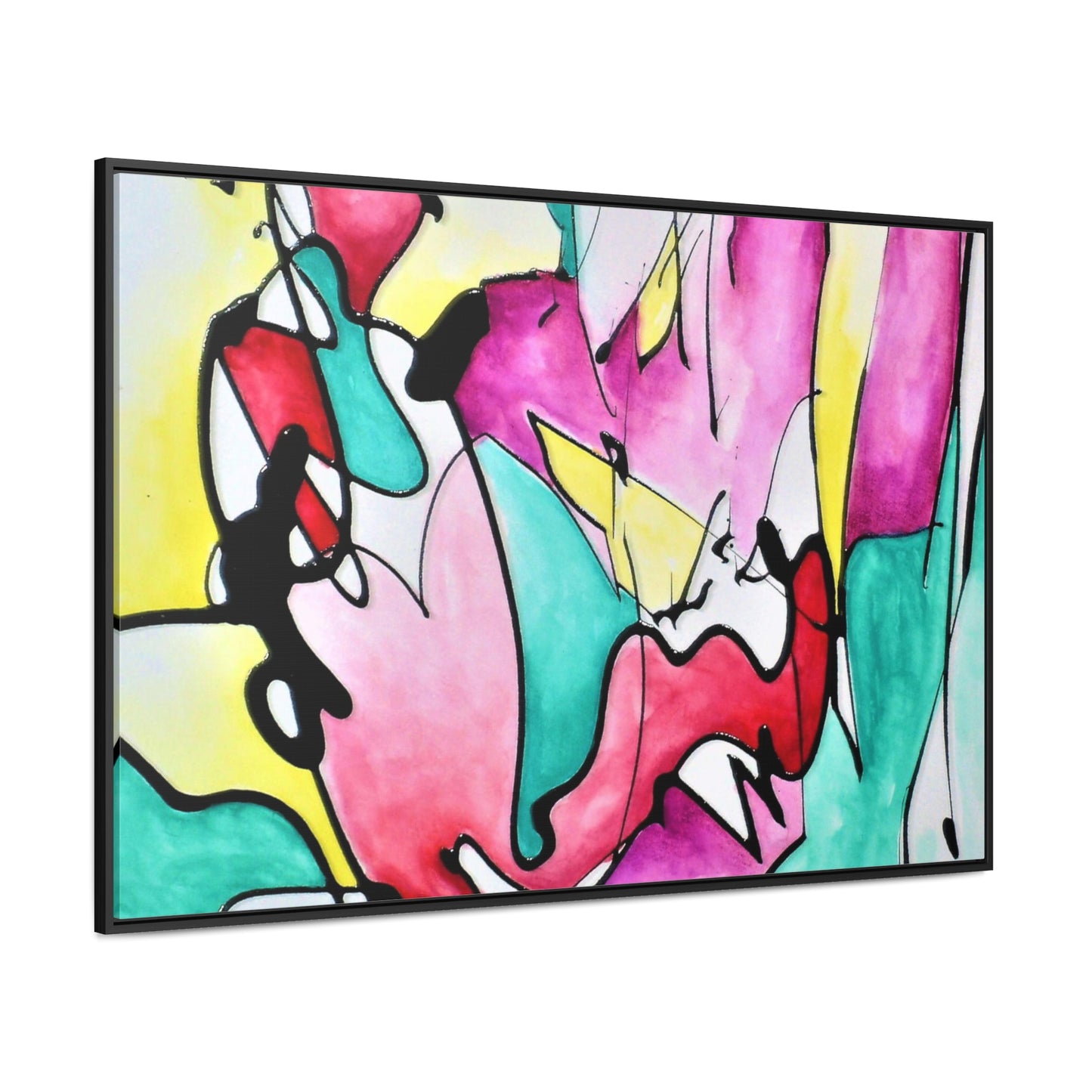 Glass Gallery Canvas Wraps, Horizontal Frame