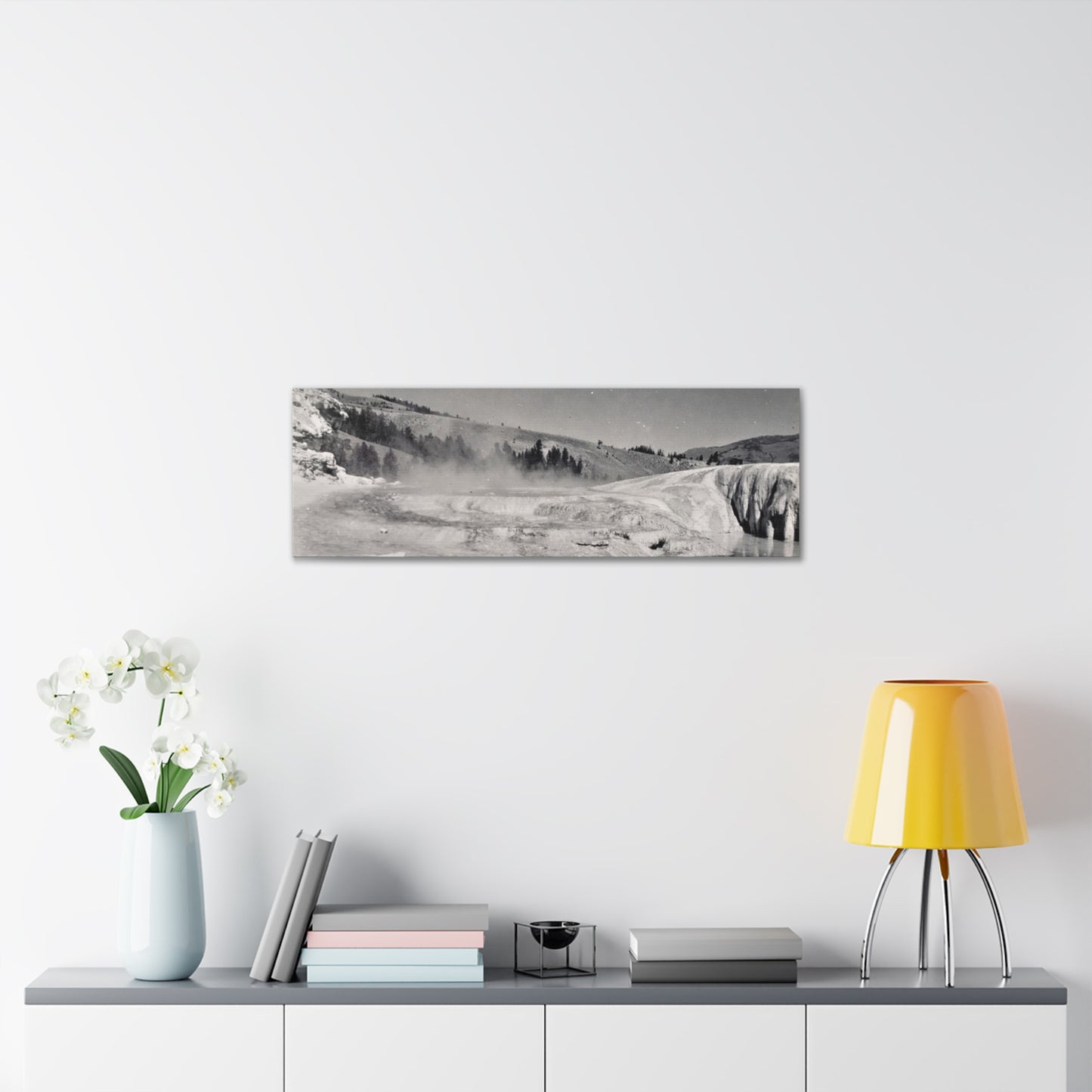 Mammoth Hot Springs Canvas Gallery Wraps