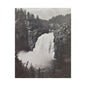 Upper Falls Yellowstone Satin Canvas Stretched 8″ x 10″ (Vertical) 1.5"
