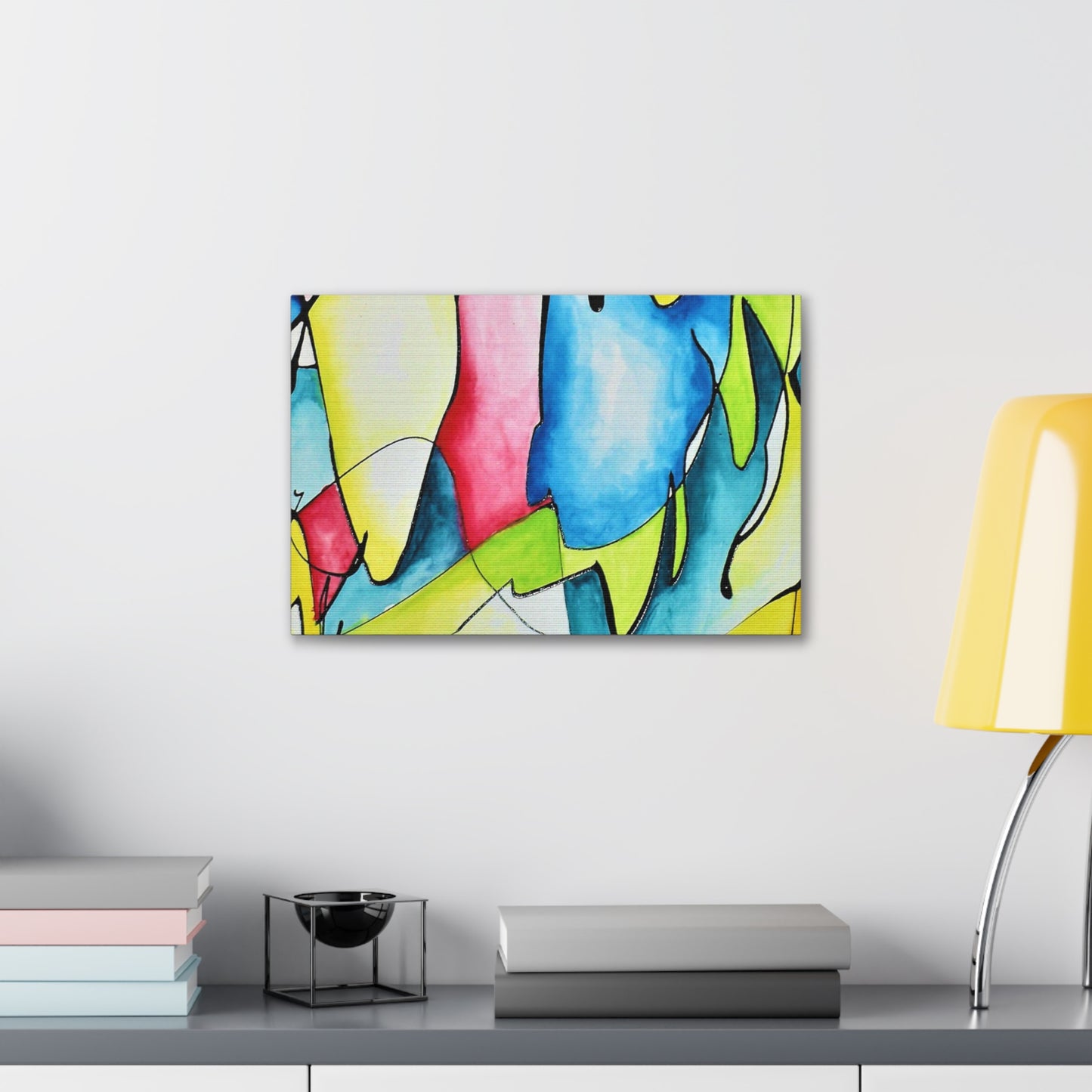 Blue Flame Canvas Gallery Wraps