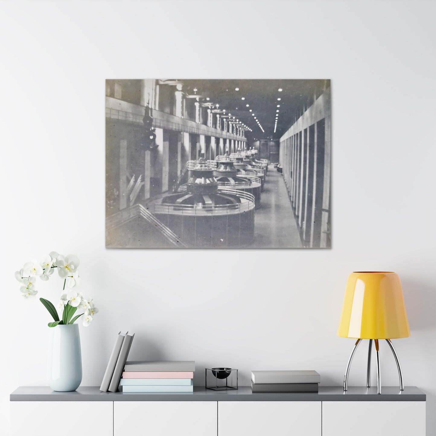 Boulder Dam Powerhouse Canvas Gallery Wraps