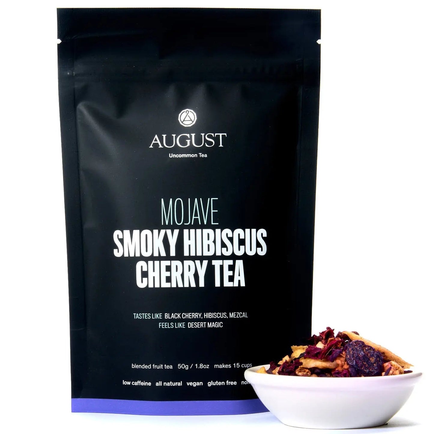 Mojave - Smoky Hibiscus Cherry Tea (Very Low Caffeine) - 15 cup bag - Beverages > Teas > Herbal Teas