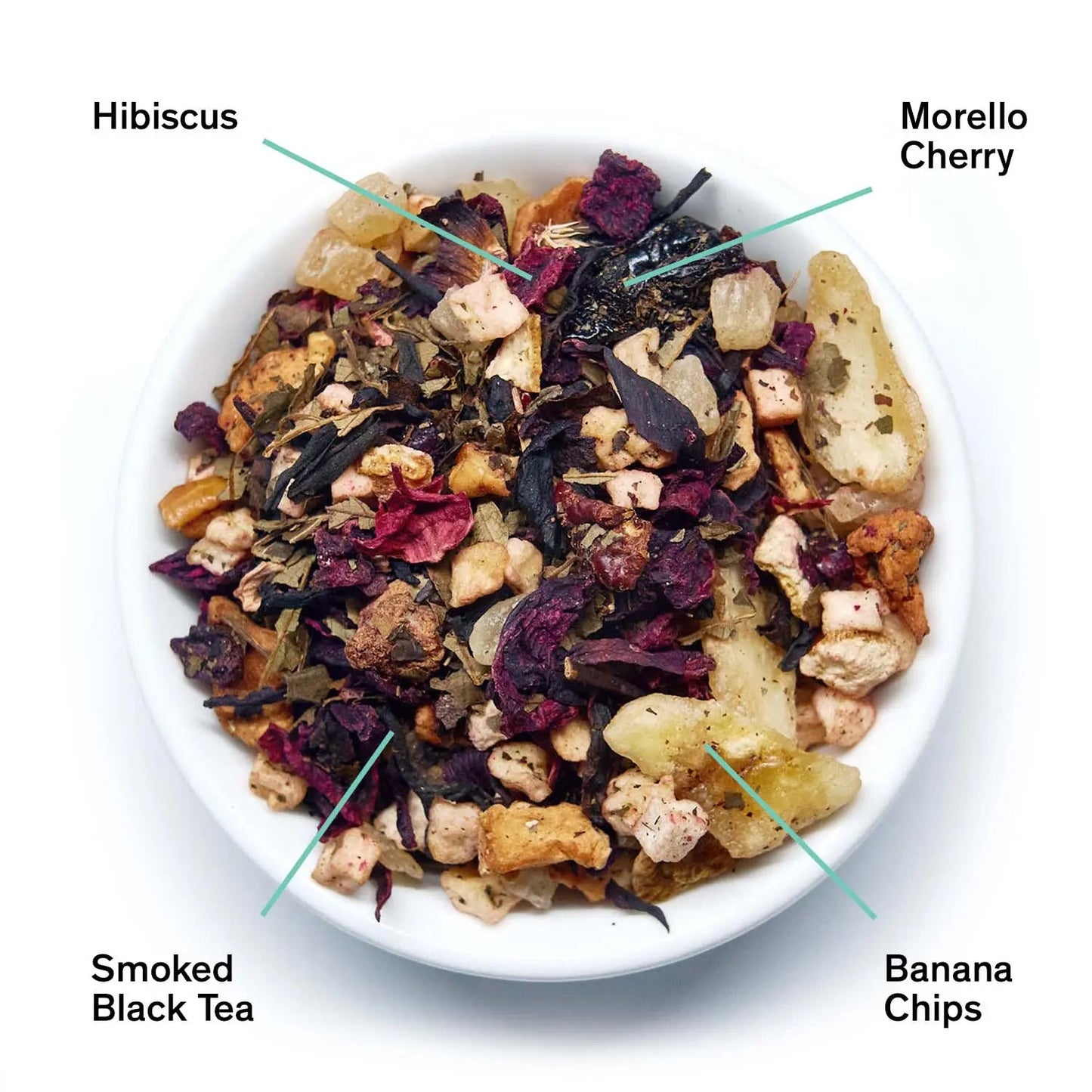 Mojave - Smoky Hibiscus Cherry Tea (Very Low Caffeine) - - Beverages > Teas > Herbal Teas