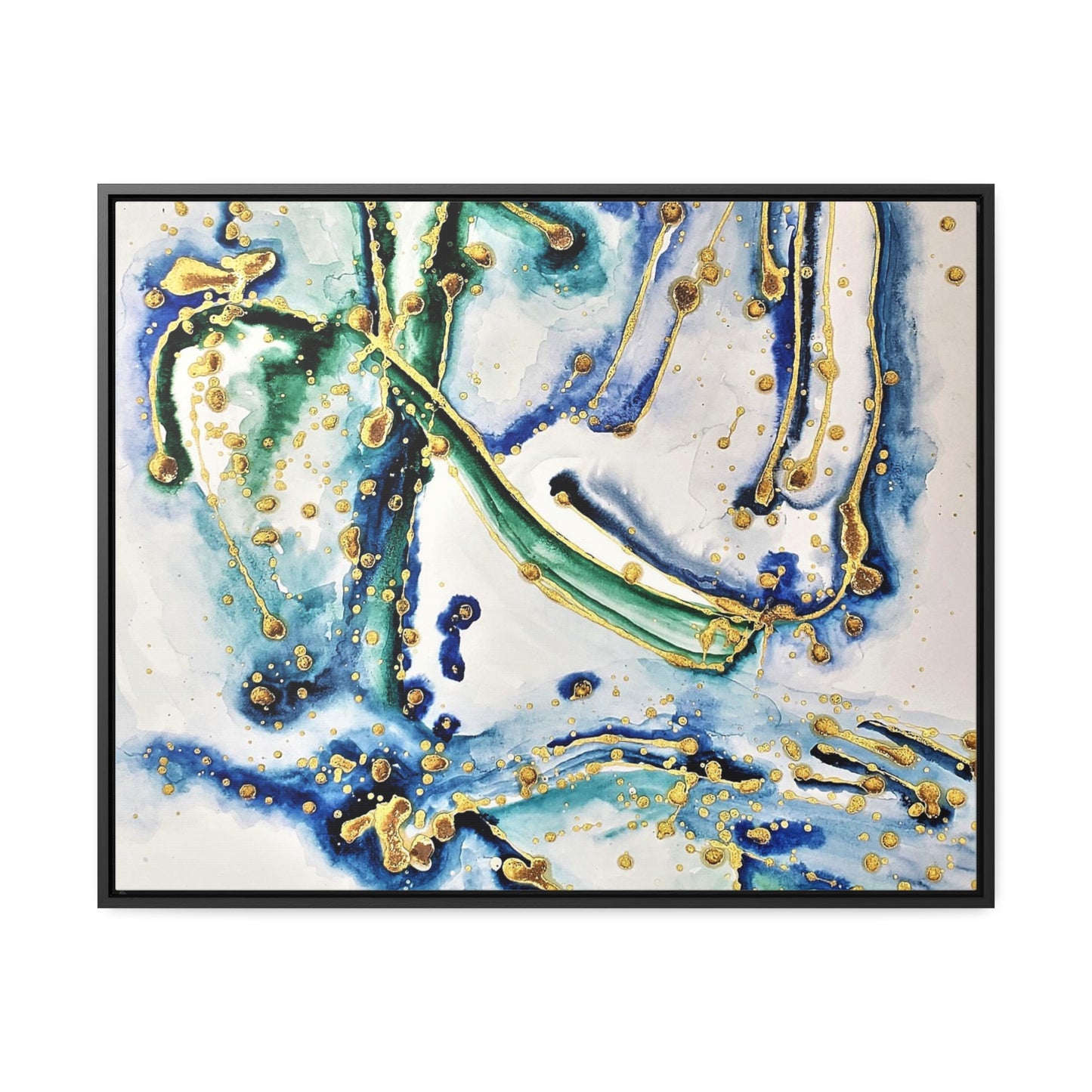 Blue Willow Gallery Canvas Wraps, Horizontal Frame