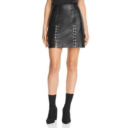 BlankNYC Sexy Womens Embellished Mini Skirt - 26 Black - New with tags