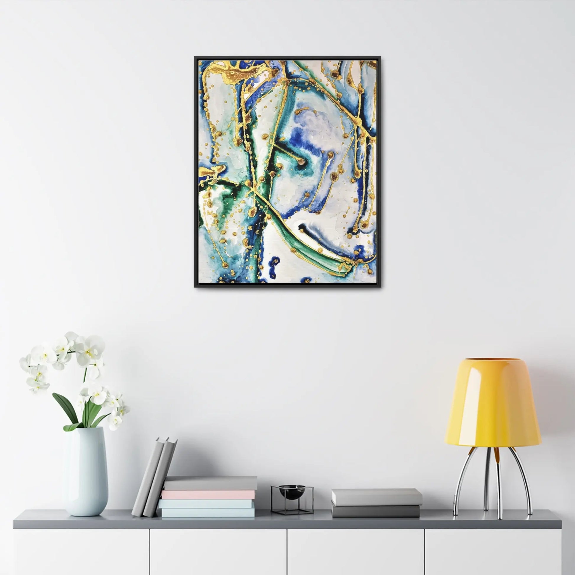 Blue Willow Gallery Canvas Wraps, Vertical Frame