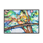 Owl In Flight Gallery Canvas Wraps, Horizontal Frame 36″ x 24″ Premium Gallery Wraps (1.25″)