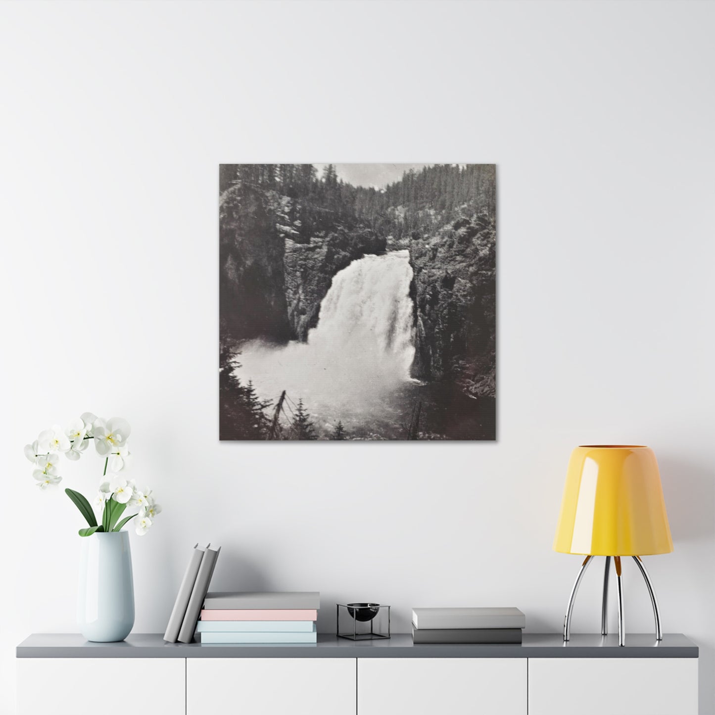 Upper Falls Yellowstone Canvas Gallery Wraps