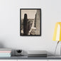 Michigan Ave Chicago Gallery Canvas Wraps Vertical Frame 12″ x 16″ Premium Gallery Wraps (1.25″) Black