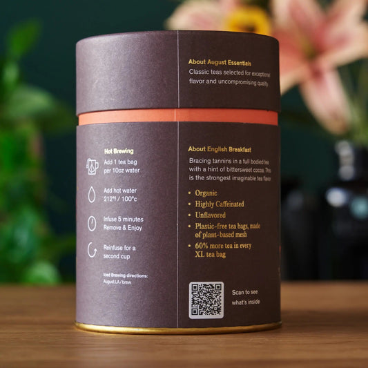 Essentials English Breakfast Black Tea - 15 Tea Bags - - Beverages > Teas > Black Teas
