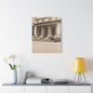 New York Public Library Satin Canvas Stretched 24" x 30" (Vertical) 1.5"