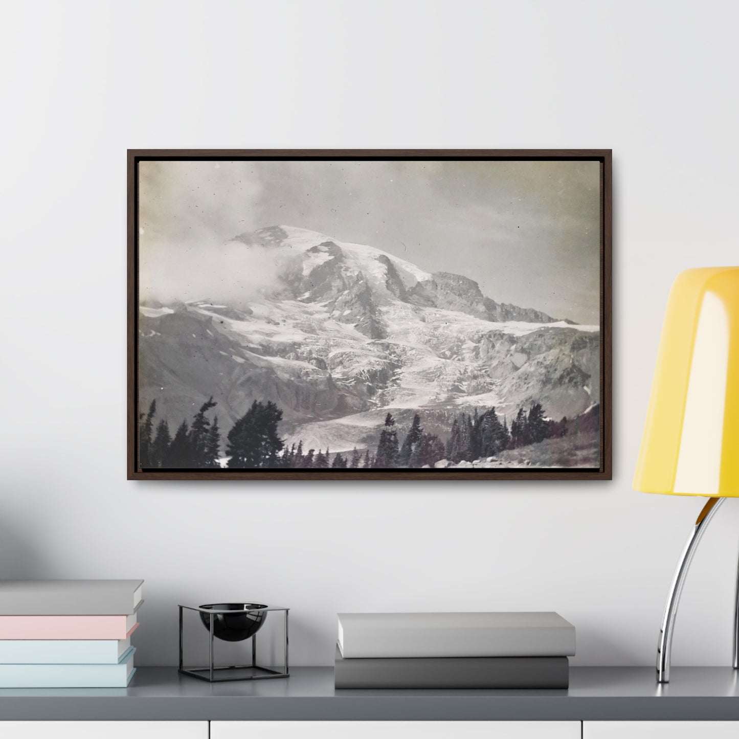 Mount Rainier Gallery Canvas Wraps, Horizontal Frame