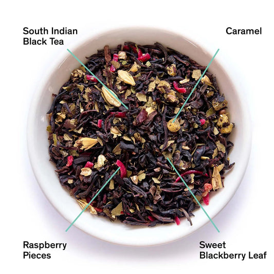 Razzmatazz - Raspberry Burnt Sugar Black Tea - - Beverages > Teas > Black Teas