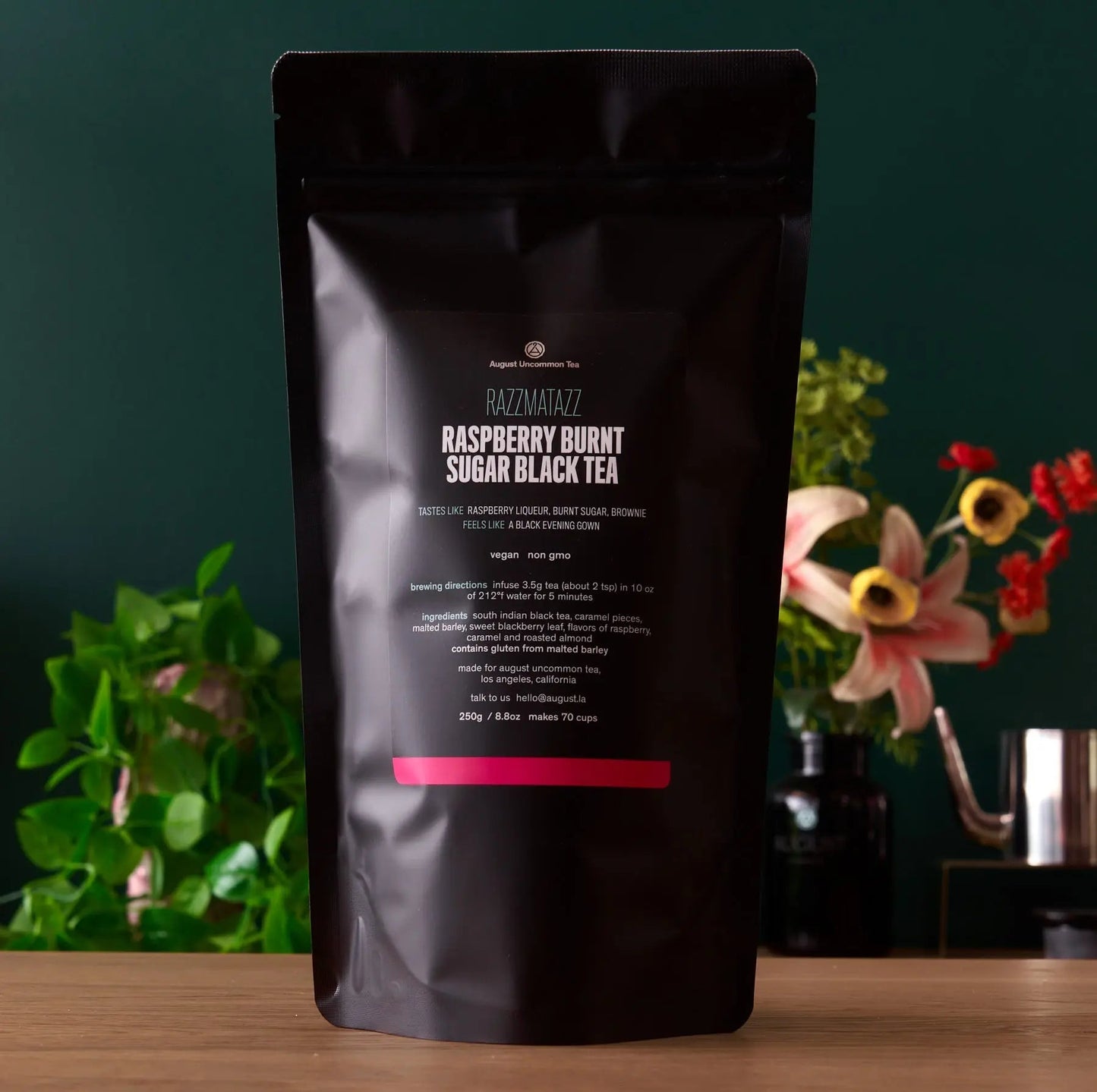 Razzmatazz - Raspberry Burnt Sugar Black Tea - 70 cup bag - Beverages > Teas > Black Teas