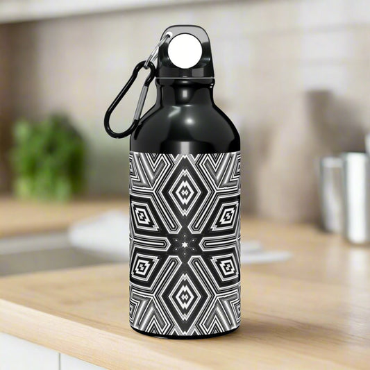 Black and White Diamond Oregon Sport Bottle