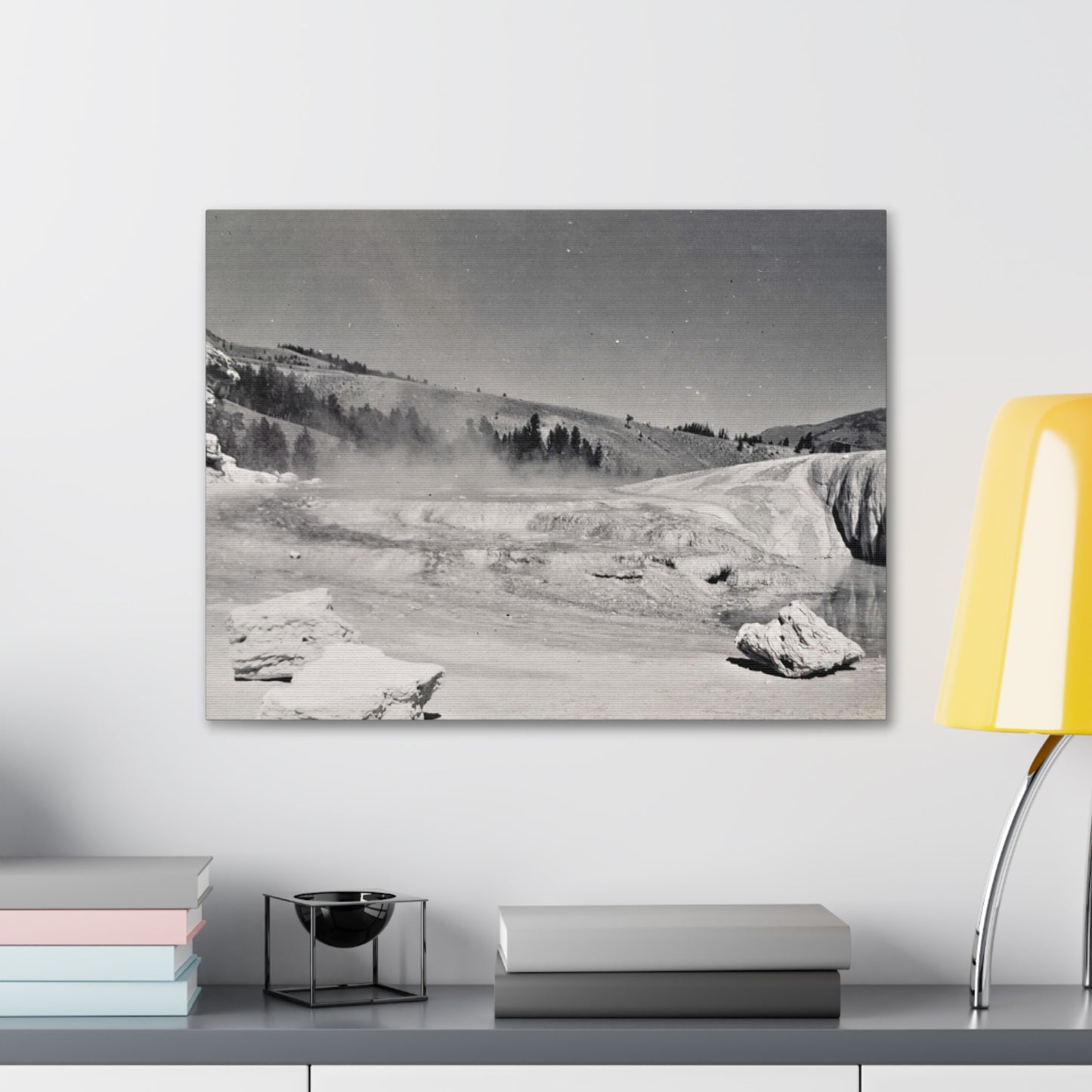 Mammoth Hot Springs Canvas Gallery Wraps