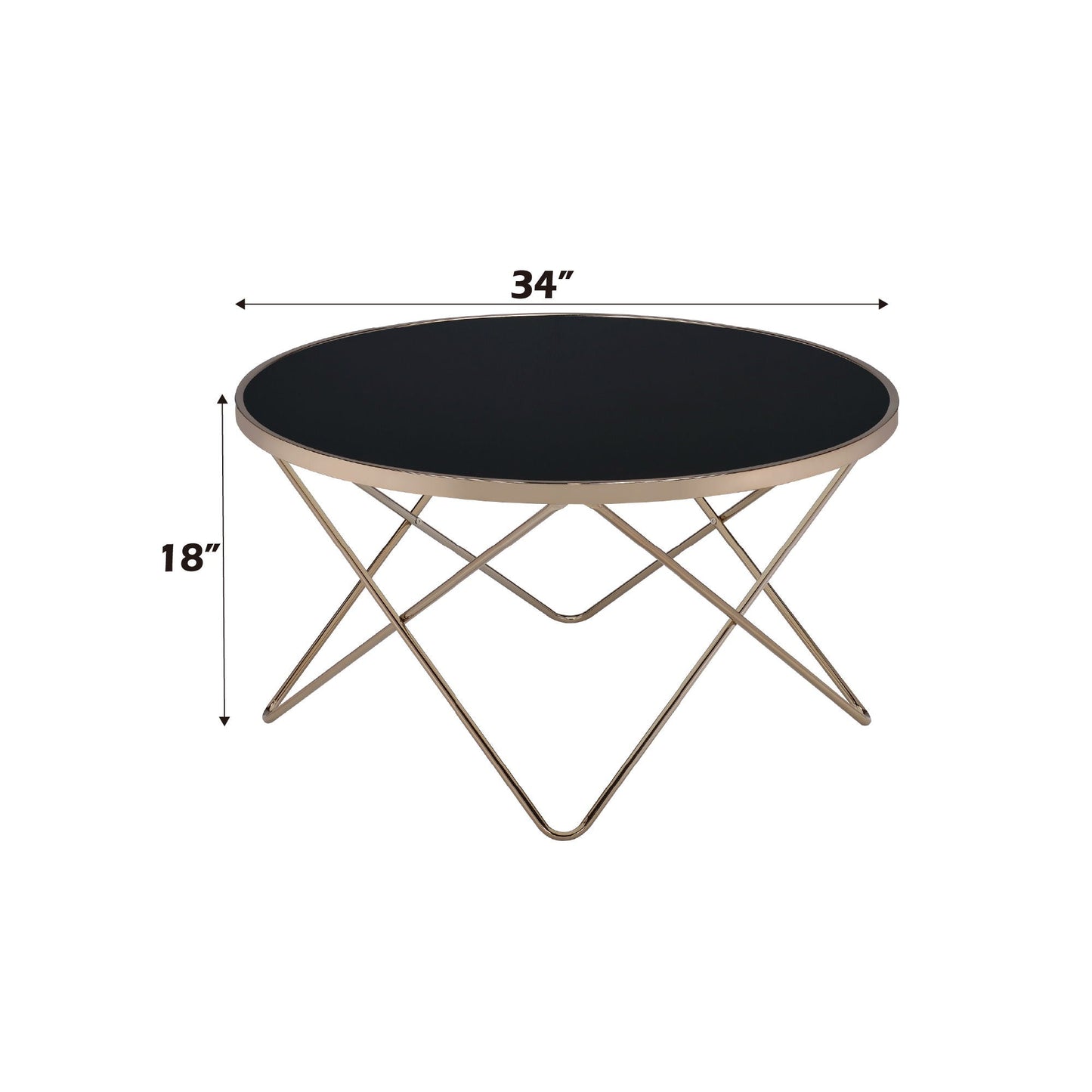 Valora - Glass Coffee Table - - Coffee Tables