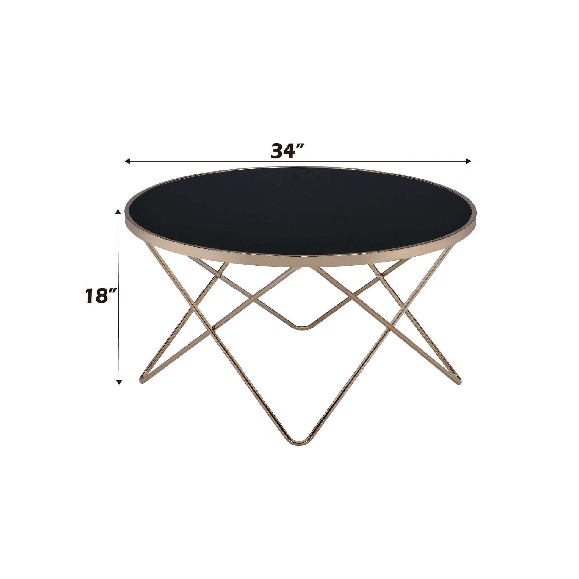 Valora - Glass Coffee Table - - Coffee Tables