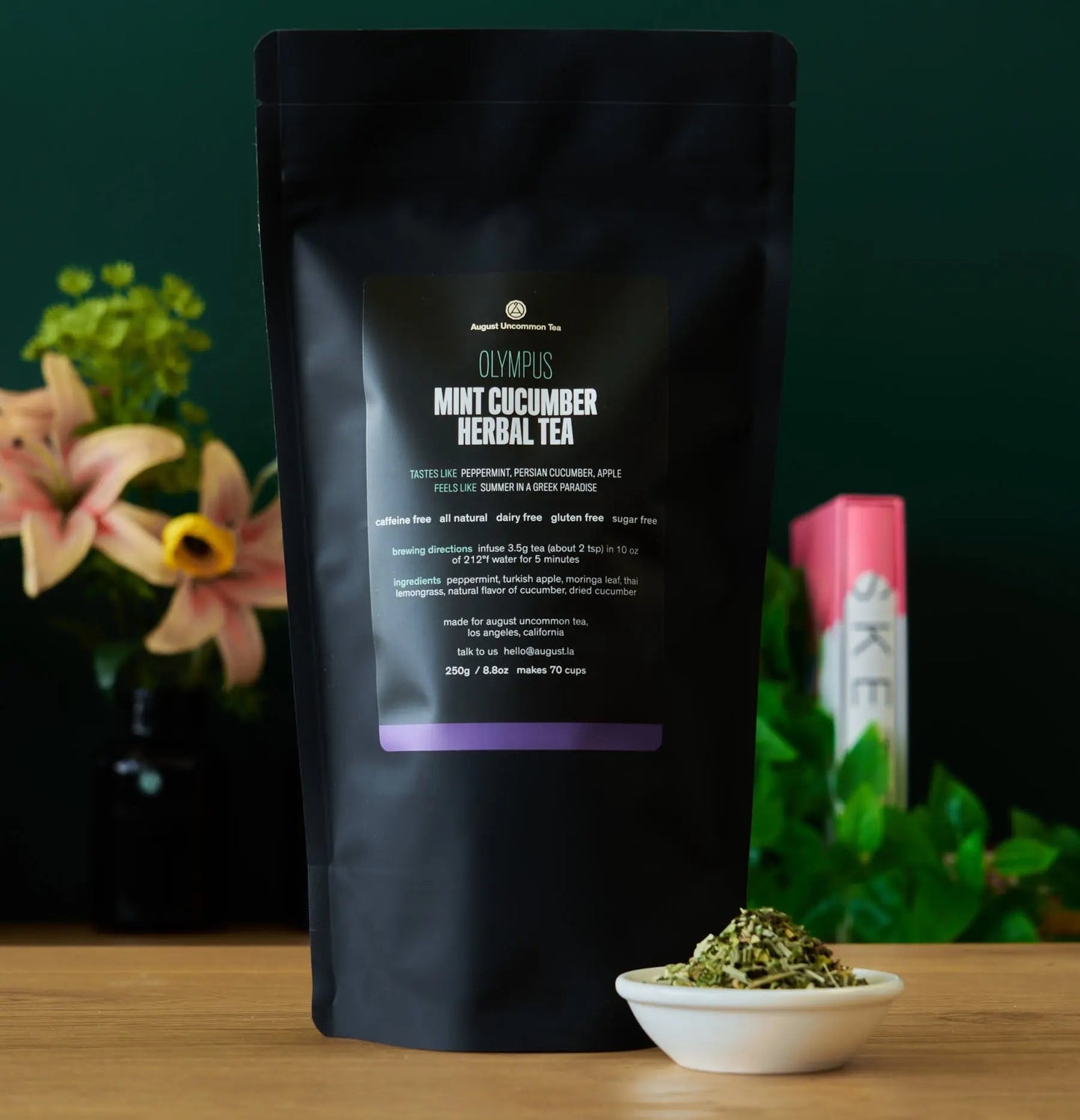 Olympus - Mint Cucumber Herbal Tea (Caffeine Free) - 70 cup bag - Beverages > Teas > Herbal Teas