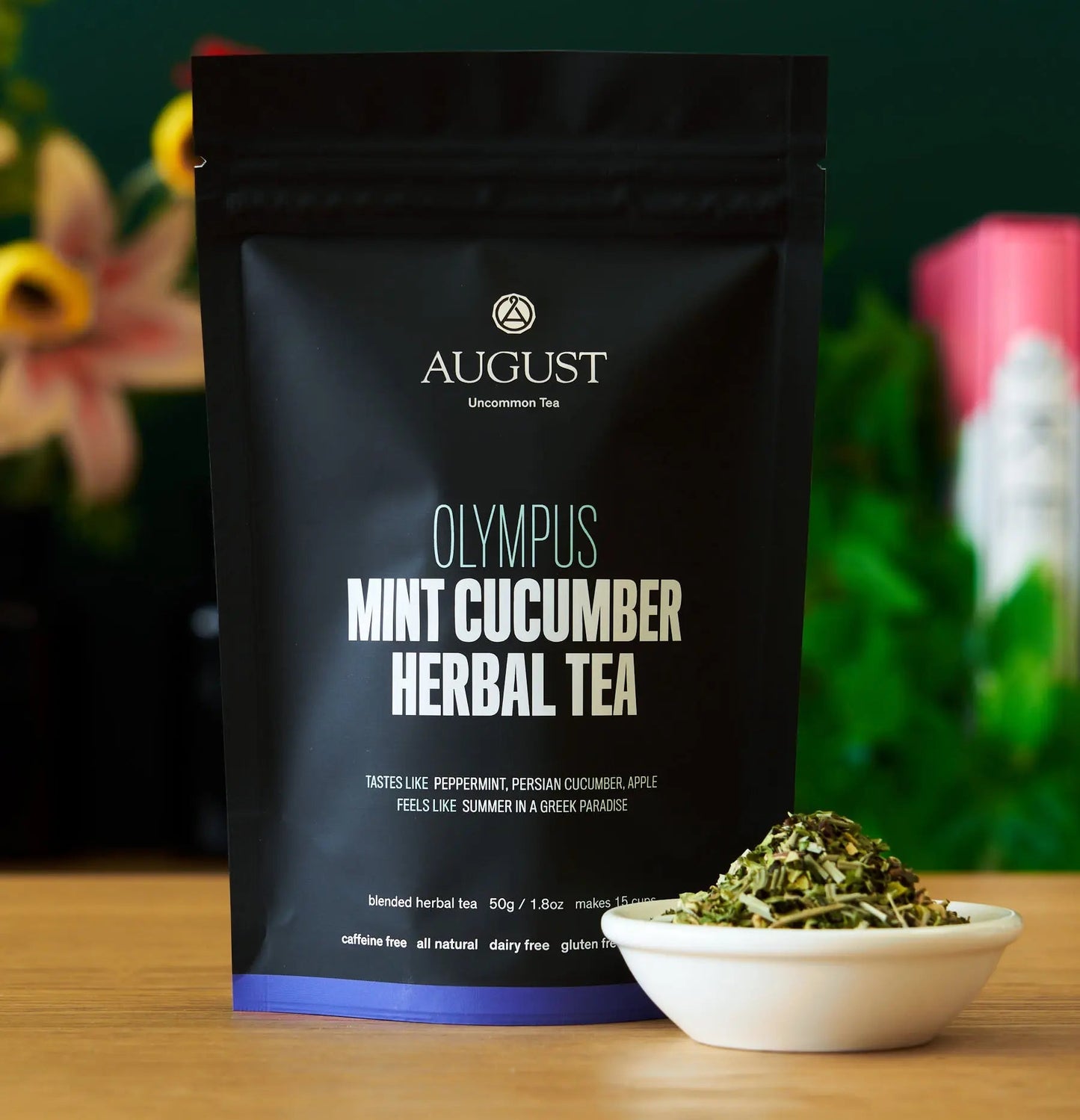 Olympus - Mint Cucumber Herbal Tea (Caffeine Free) - 15 cup bag - Beverages > Teas > Herbal Teas