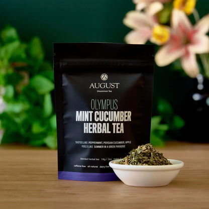 Olympus - Mint Cucumber Herbal Tea (Caffeine Free) - 4 cup deluxe sample - Beverages > Teas > Herbal Teas