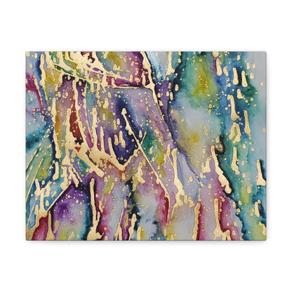 Purple Rain Canvas Gallery Wraps 14″ x 11″ 1.25"