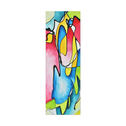 Blue Flame Canvas Gallery Wraps 20″ x 60″ 1.25"