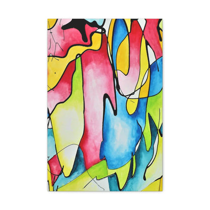 Blue Flame Canvas Gallery Wraps 16″ x 24″ 1.25"