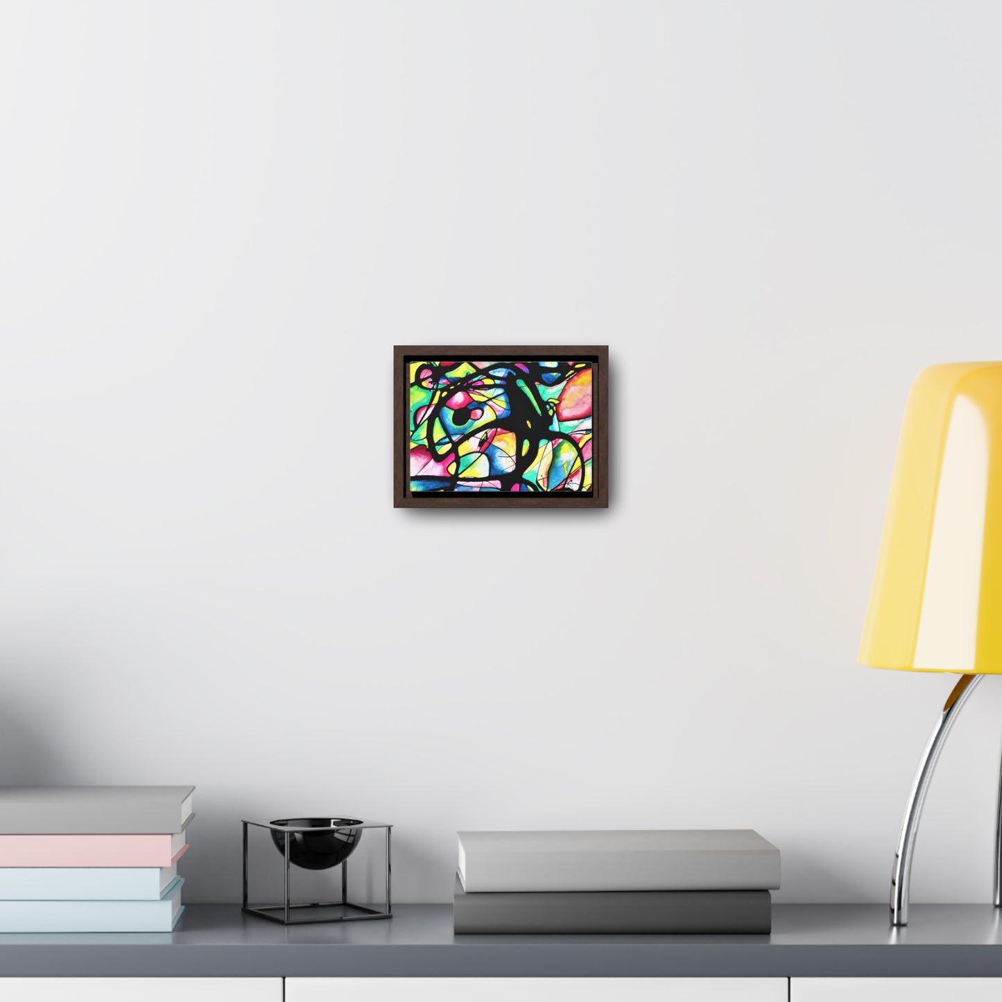 Peacock Gallery Canvas Wraps, Horizontal Frame