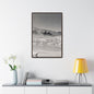 Mammoth Hot Springs Gallery Canvas Wraps Vertical Frame 24″ x 36″ Premium Gallery Wraps (1.25″) Walnut