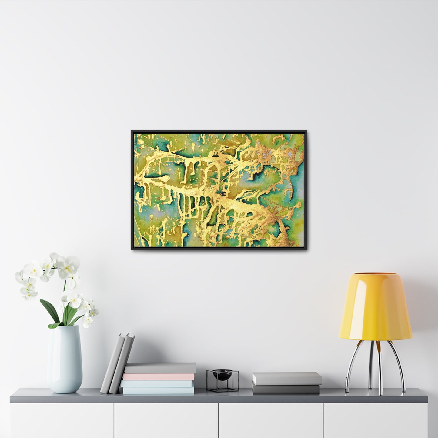 Acid Rain Gallery Canvas Wraps, Horizontal Frame