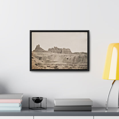 West Gallery Canvas Wraps Horizontal Frame 18″ x 12″ Black Premium Gallery Wraps (1.25″)