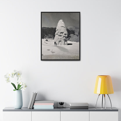 Liberty Cap Yellowstone Gallery Canvas Wraps Vertical Frame 24″ x 30″ 1.25" Black