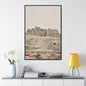 West Gallery Canvas Wraps Vertical Frame 32″ x 48″ Premium Gallery Wraps (1.25″) Black
