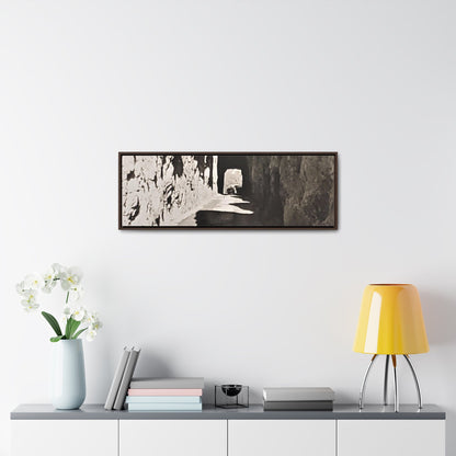 Tunnel at The Needles Gallery Canvas Wraps Horizontal Frame 36″ x 12″ Walnut Premium Gallery Wraps (1.25″)