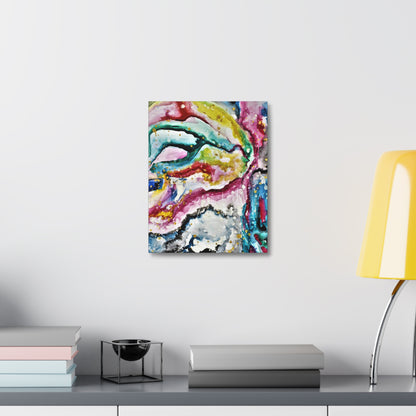 Cosmic Face Stretched Canvas