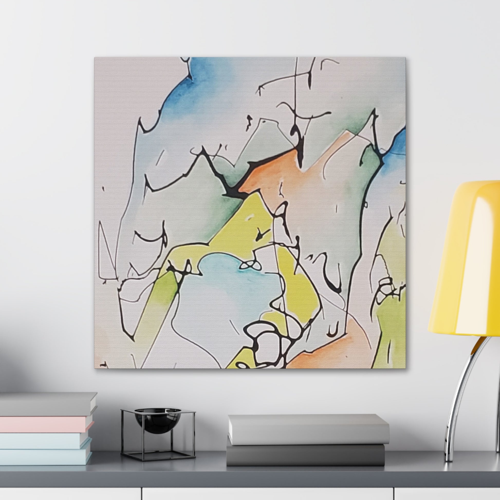 Misty Mountains Canvas Gallery Wraps