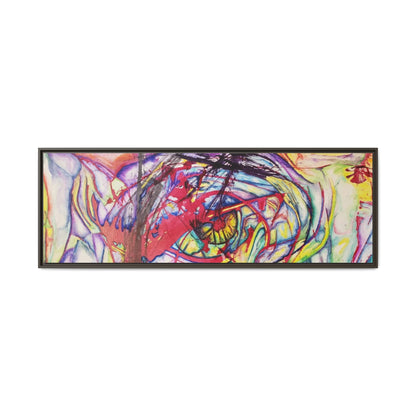 The Eye Framed Art Print - Kia Day Design