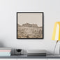 West Gallery Canvas Wraps Square Frame 16″ x 16″ Premium Gallery Wraps (1.25″) Black