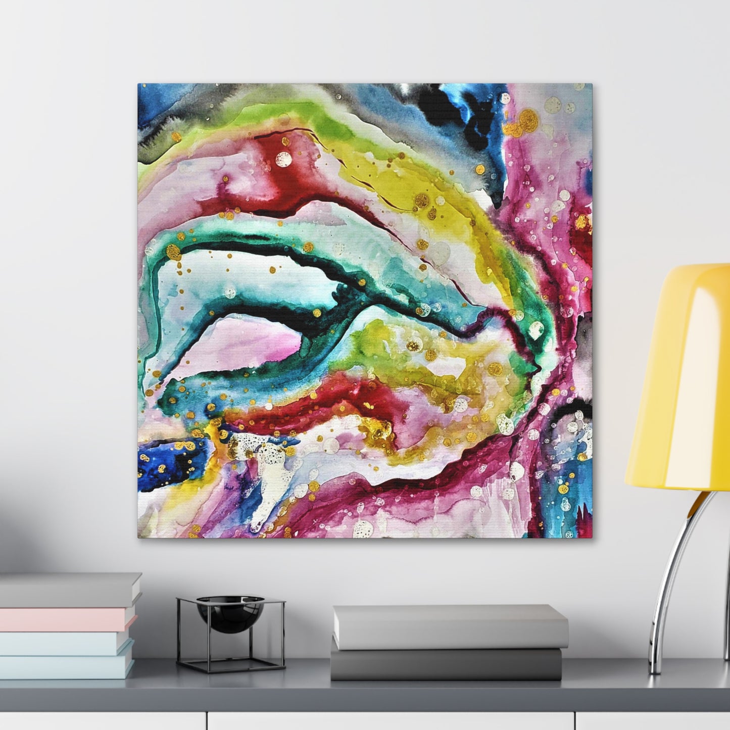 Cosmic Face Canvas Gallery Wraps