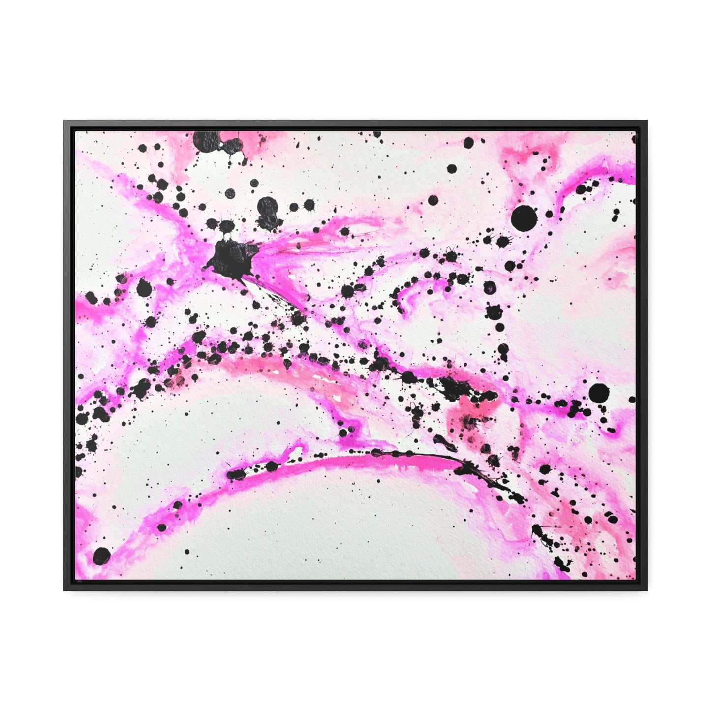 Neon Lightning Gallery Canvas Wraps, Horizontal Frame