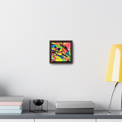 Exploding Earth Gallery Canvas Wraps Square Frame 6″ x 6″ 1.25"
