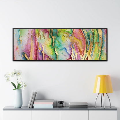 Acid Face Gallery Canvas Wraps, Horizontal Frame