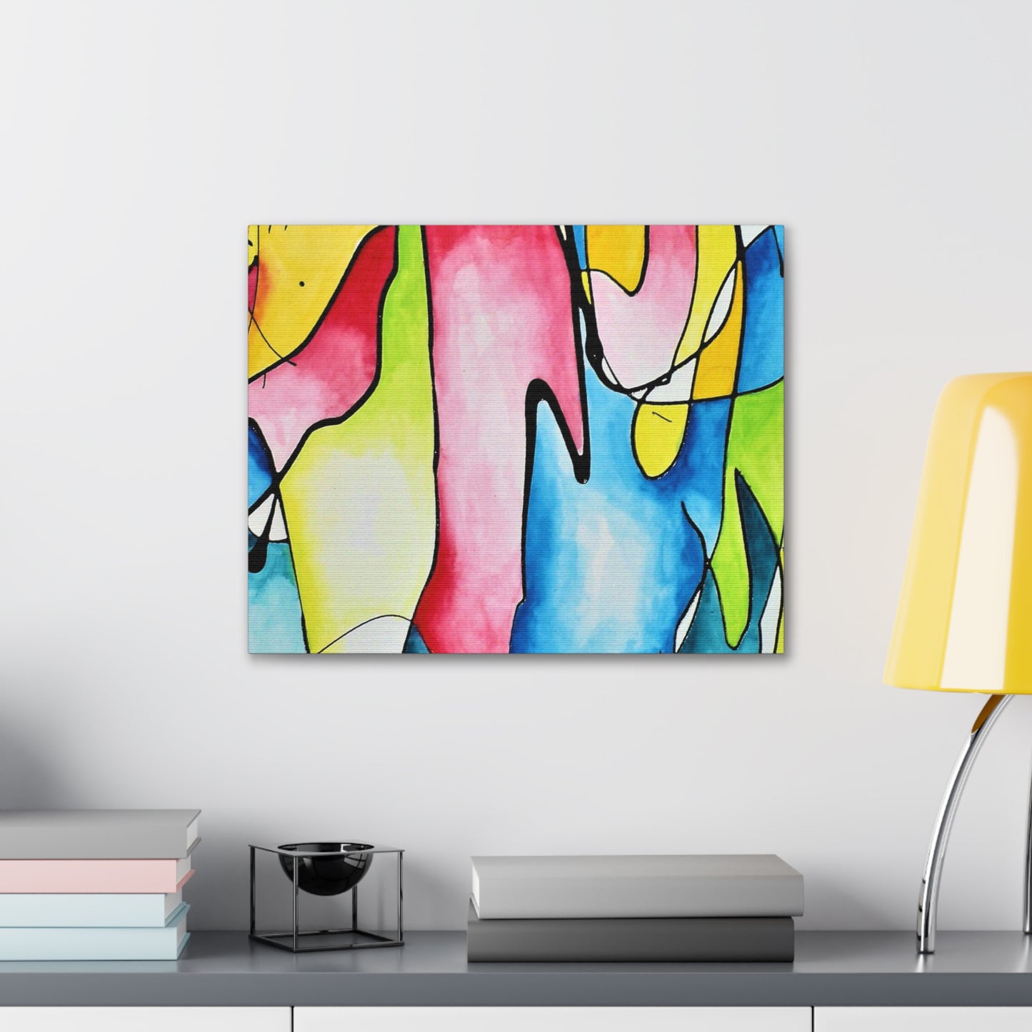 Blue Flame Canvas Gallery Wraps