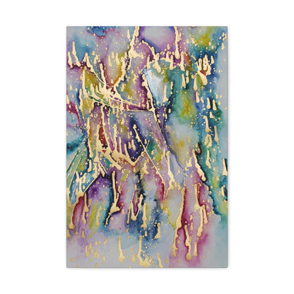 Purple Rain Canvas Gallery Wraps 16″ x 24″ 1.25"