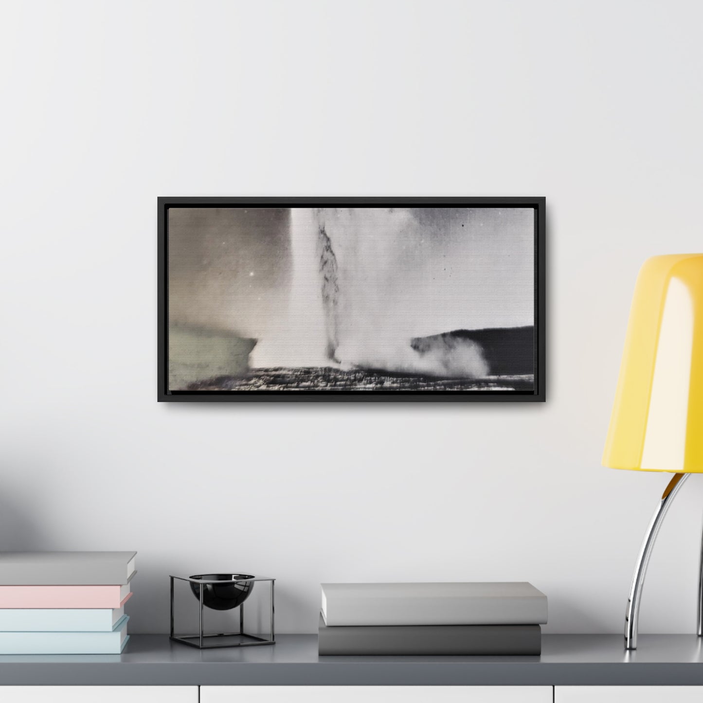 Old Faithful Geyser Yellowstone Gallery Canvas Wraps, Horizontal Frame