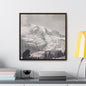 Mount Rainier Gallery Canvas Wraps Square Frame 20″ x 20″ Premium Gallery Wraps (1.25″) Walnut
